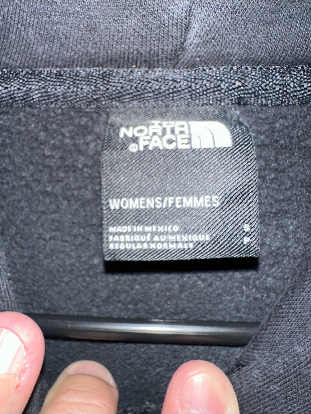 The North Face Black Women's Pullover with White Logo - Picture 3 of 4